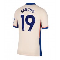 Camisa de Futebol Chelsea Jadon Sancho #19 Equipamento Secundário 2024-25 Manga Curta